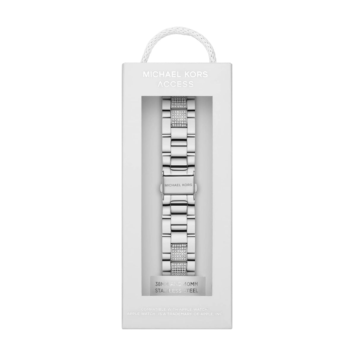 Michael Kors Correa de reloj intercambiable compatible con tu Apple Watch de 38 mm/40 mm/41 mm, correas para uso con Apple Watch Series 1, 2, 3, 4, 5, 6, 7, SE