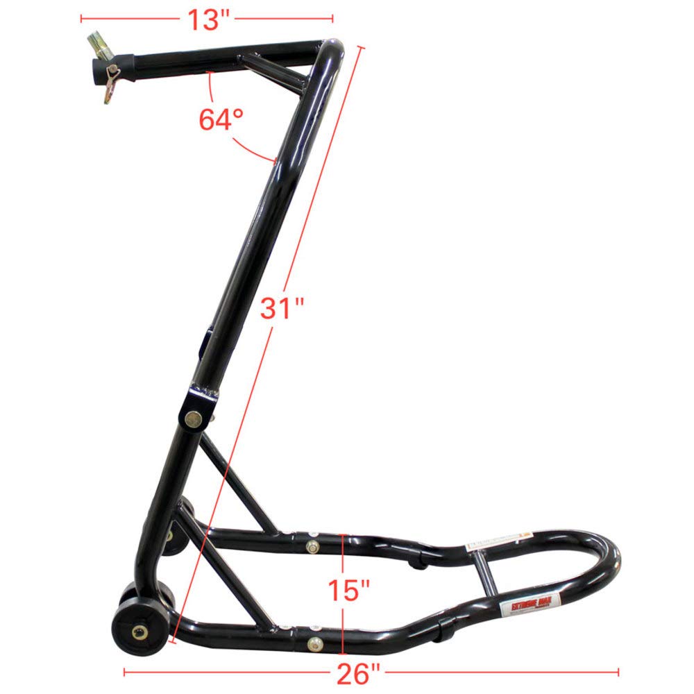 Extreme MAX 5600.3223 - Soporte de elevación para Bicicleta Deportiva con Soporte de Triple árbol