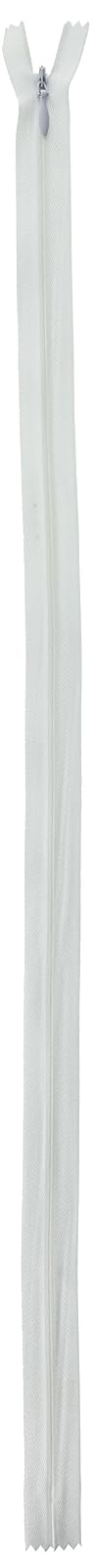 Coats & Clark Inc. F8422-WHT - Cierre Invisible, 20 x 22 Pulgadas, Color Blanco