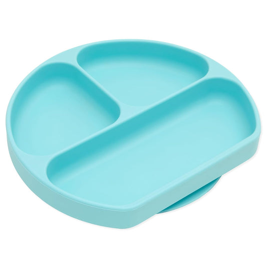 Bumkins Silicone Grip Dish, Azul