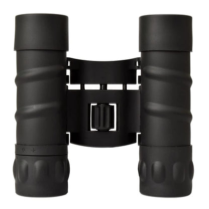 Wallis BI610307 Binocular Compacto Tipo Tejado, Negro, 10 x 25 mm, Revestimiento Rubicon