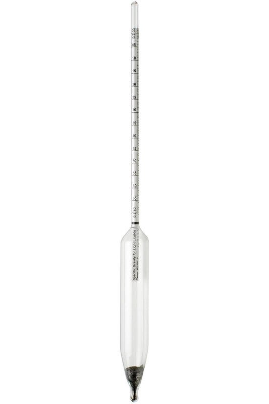H-B DURAC Precision 1.180/1.250 Hidrómetro de gravedad específico (B61801-1000)