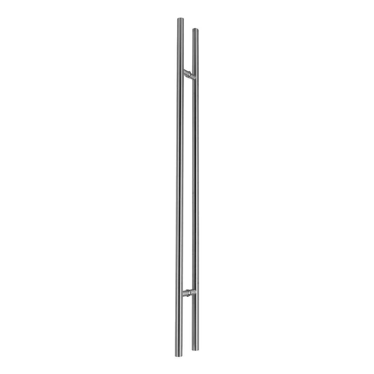 Brüken MX6427 Jaladera Tipo H 150 X 14.5 X 3 Cm, Plata