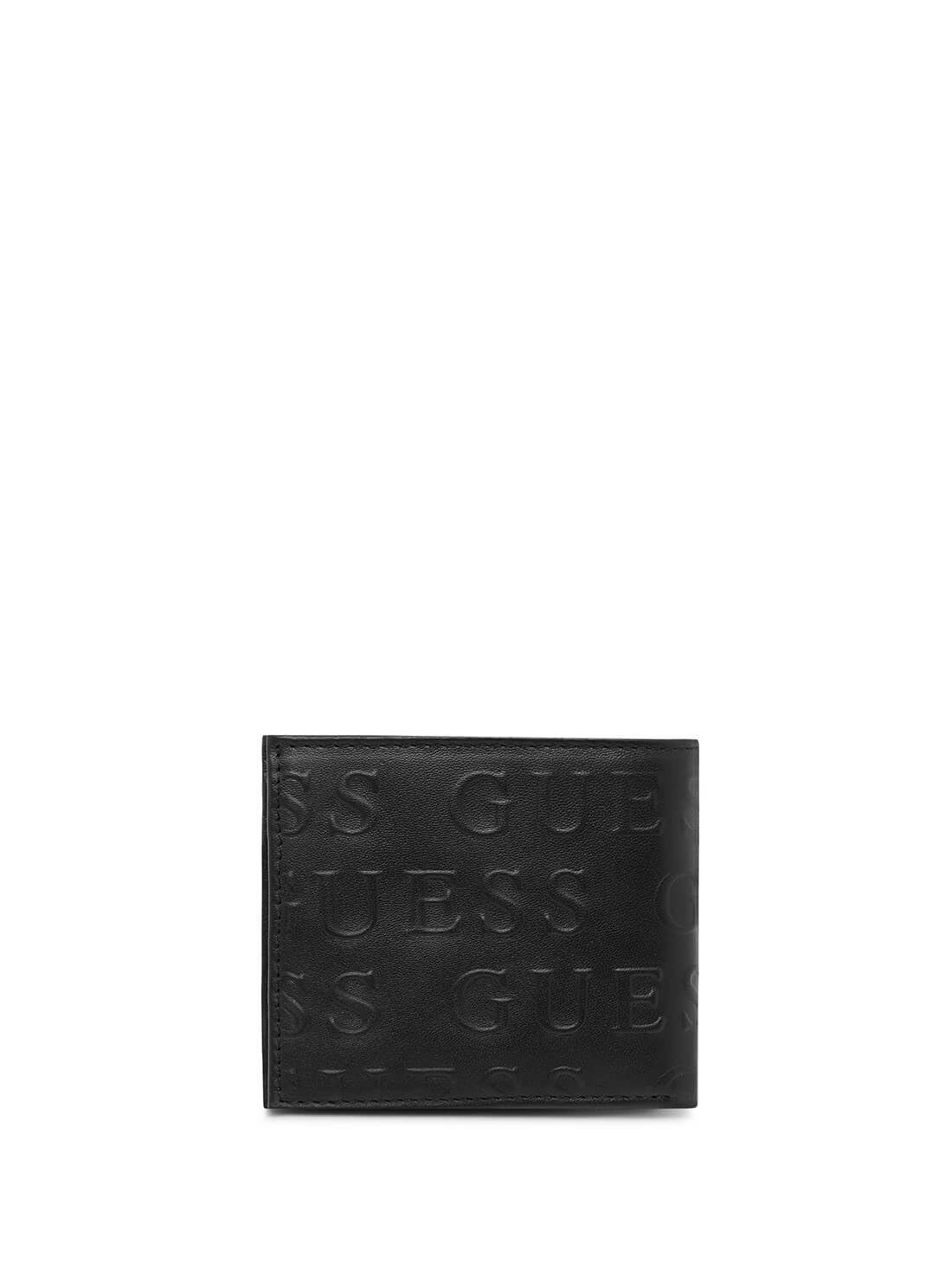 GUESS Glenoaks Rfid Passcase, Cartera Hombre, Negro (Black), OS