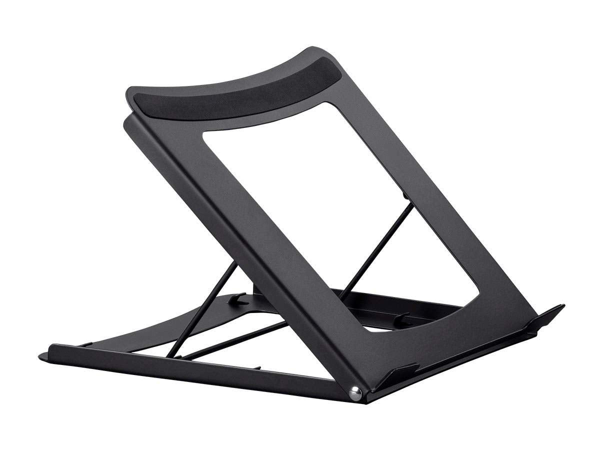 Monoprice Adjustable Folding Laptop Stand - Steel Ideal For Work, Home, Office Laptops - Workstream Collection