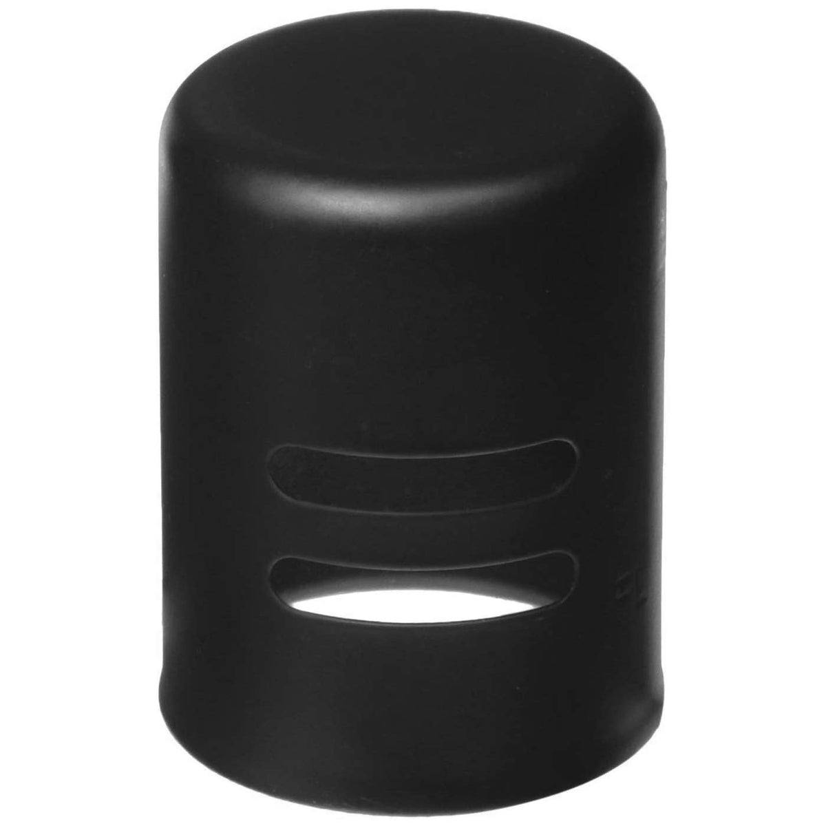 Westbrass estándar de latón espacio de aire solo gorra, Negro mate