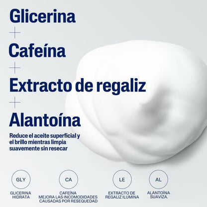 Cetaphil Pro AR Calm Control Espuma de Limpieza Facial Piel Sensible 236 ml | Con glicerina, alantoína y cafeína; limpia sin resecar, alivia ardor, comezón y suaviza piel con tendecia a enrojecimiento.