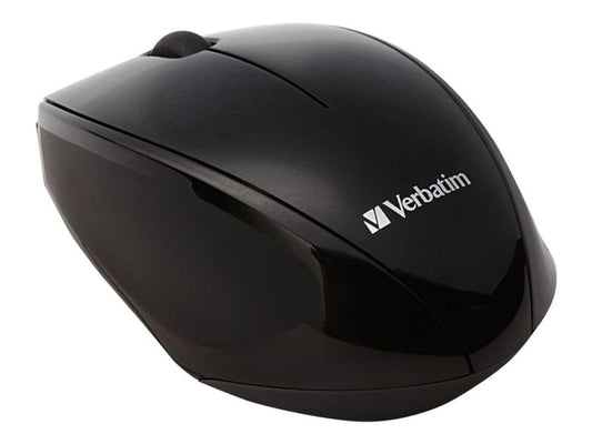 Verbatim Mouse óptico inalámbrico Multi Trac Blue LED - Negro