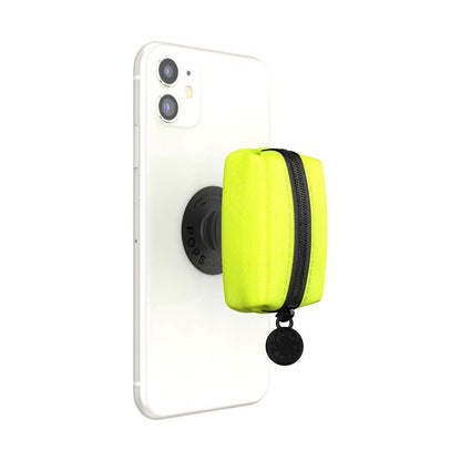 PopSockets PopTop (Solo la Parte Superior. La Base se Vende por Separado) - Bolsillo Amarillo neón