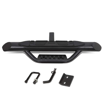 DNA Motoring Barra de Enganche de Remolque, Receptor de 2 in, 36.5 x 3.75 in, Negro, PT-ZTL-8118 - Estilo C