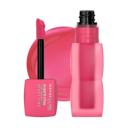 Maybelline Super Stay Teddy Tint Tinta para Labios Mate, 5 ml - Tono Pinky PromisE