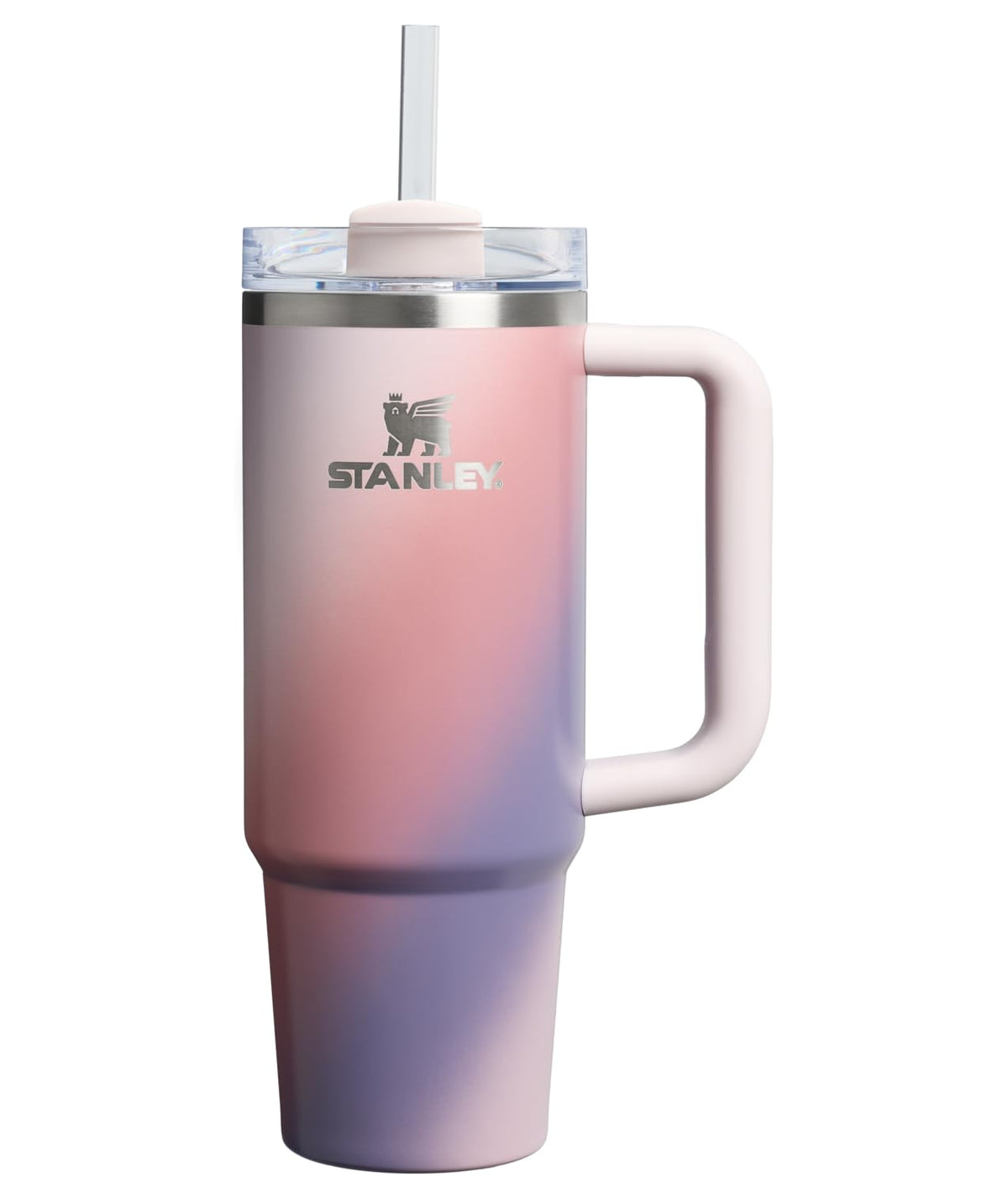 Stanley Quencher H2.0 Vaso con Popote y Tapa FlowState - 30 Ounces - Espiral del amanecer