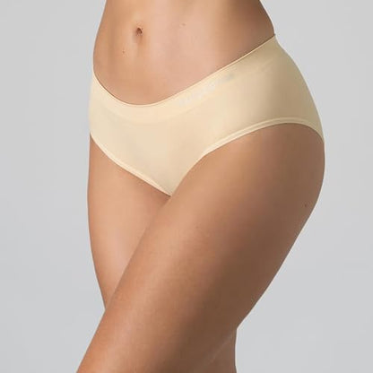 New Balance Ropa Interior Hipsters sin Costuras de Rendimiento Ultra cómodo (Paquete de 3) Ropa Interior a la Cadera para Mujer