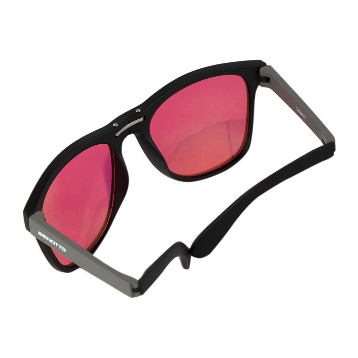 Lentes Benotto Negro/Gris Mica: Rosa FA-20301