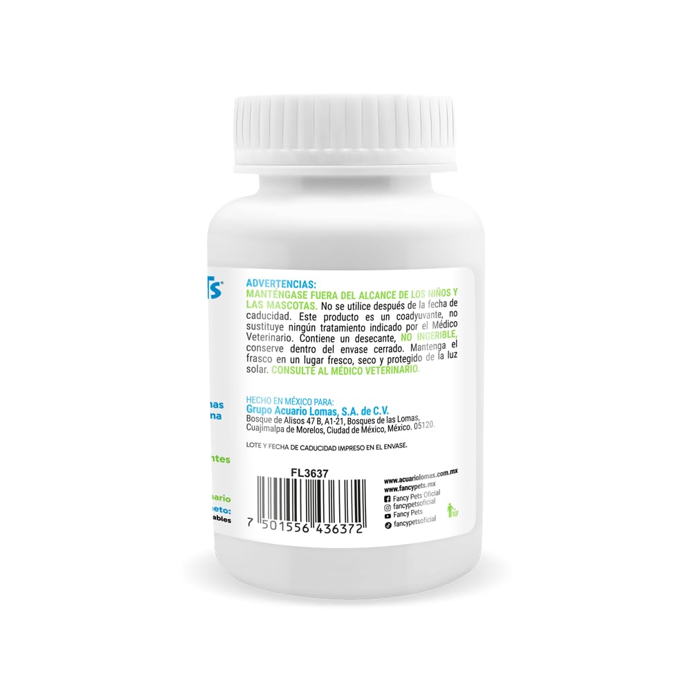 Fancy Pets MS Immune Tabletas Masticables para Perros – Suplemento con Antioxidantes, Apoya el Sistema Inmune, 60 Tabletas