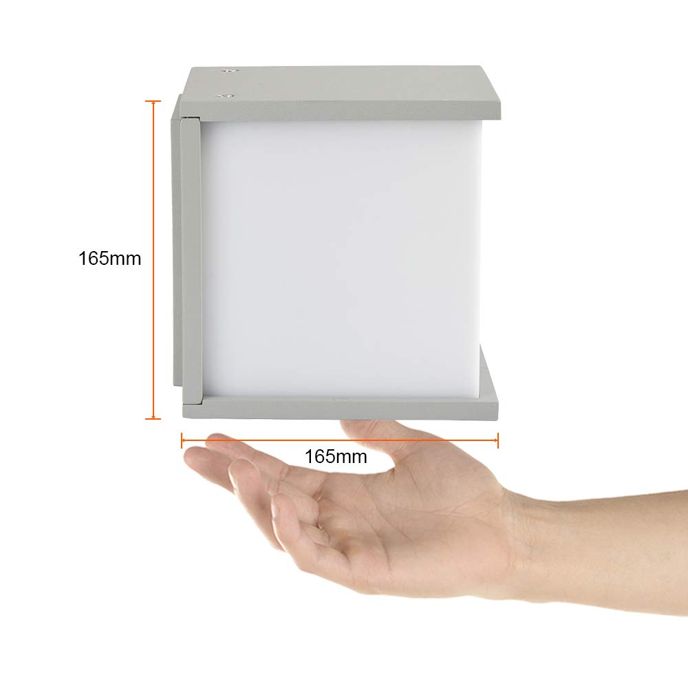 Tecnolite - Lámpara de Pared Arbotante Exterior, Potencia Máx. 60 W, Base E27, IP45, No incluye foco