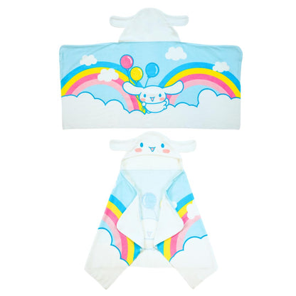 Franco Baby Shark - Juego de 2 Toallas de Rizo de algodón Suave y Absorbente para niños, 50 x 25 Pulgadas - Cinnamoroll - 24 in x 50 in