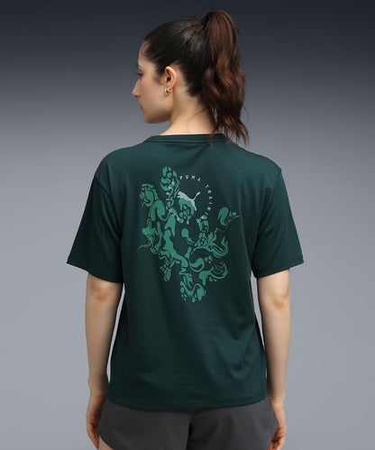 Puma W Chrome Graphic tee Playera Mujer