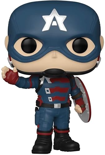 Funko Pop! Marvel: The Falcon & Winter Soldier - Captain America - John F. Walker - The Falcon and The Winter Soldier - Figura de Vinilo Coleccionable - Idea de Regalo - Mercancia Oficial