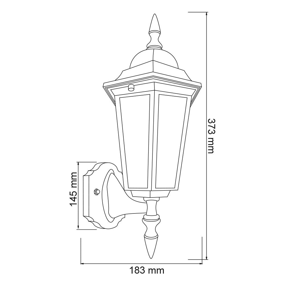Tecnolite Farol de Exterior, color Blanco FTL-7055/B