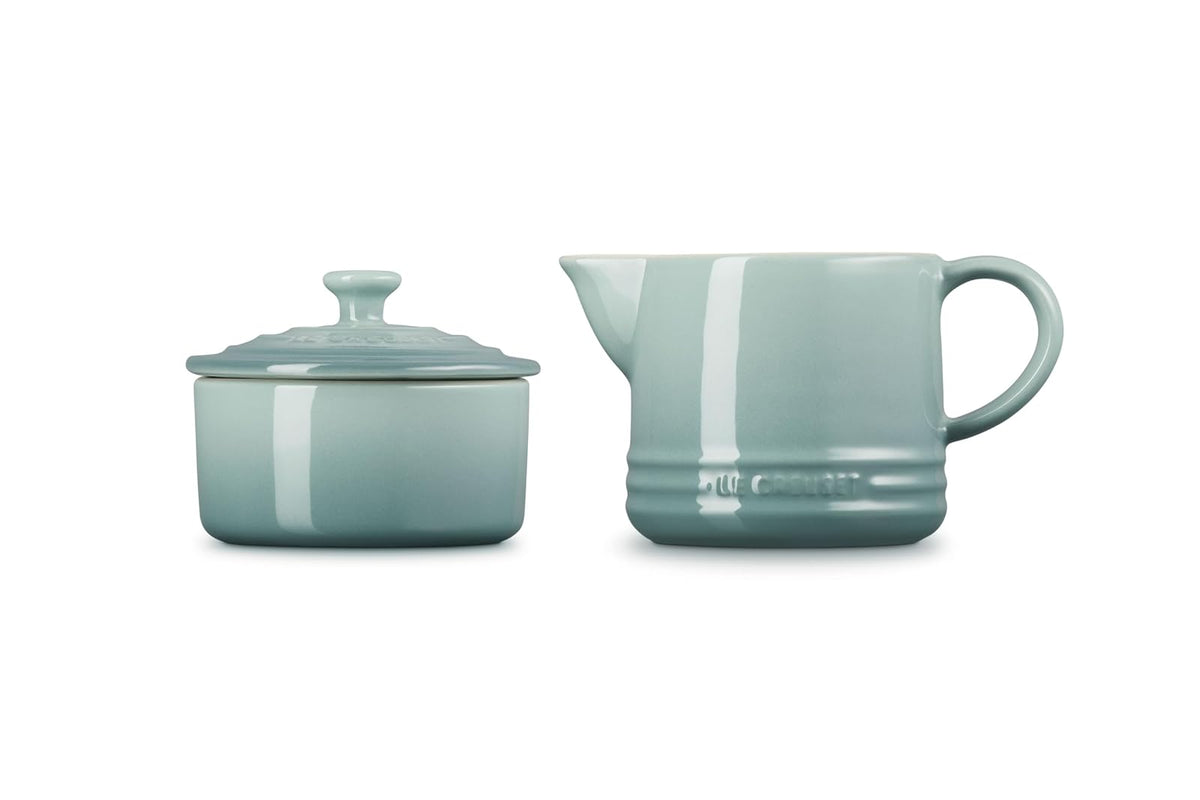 Le Creuset Stoneware Signature, crema de sal marina y azúcar, crema: 300 ml, azúcar: 8 onzas