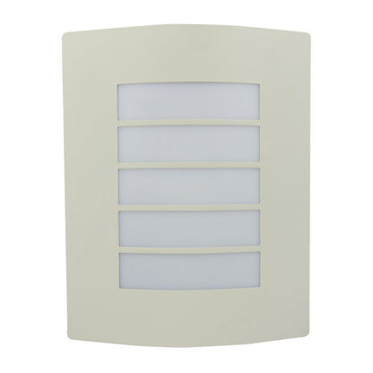 Tecnolite - Lámpara de Pared para Exteriores, Color Satinado, Base E27, 100 - 240 Volts