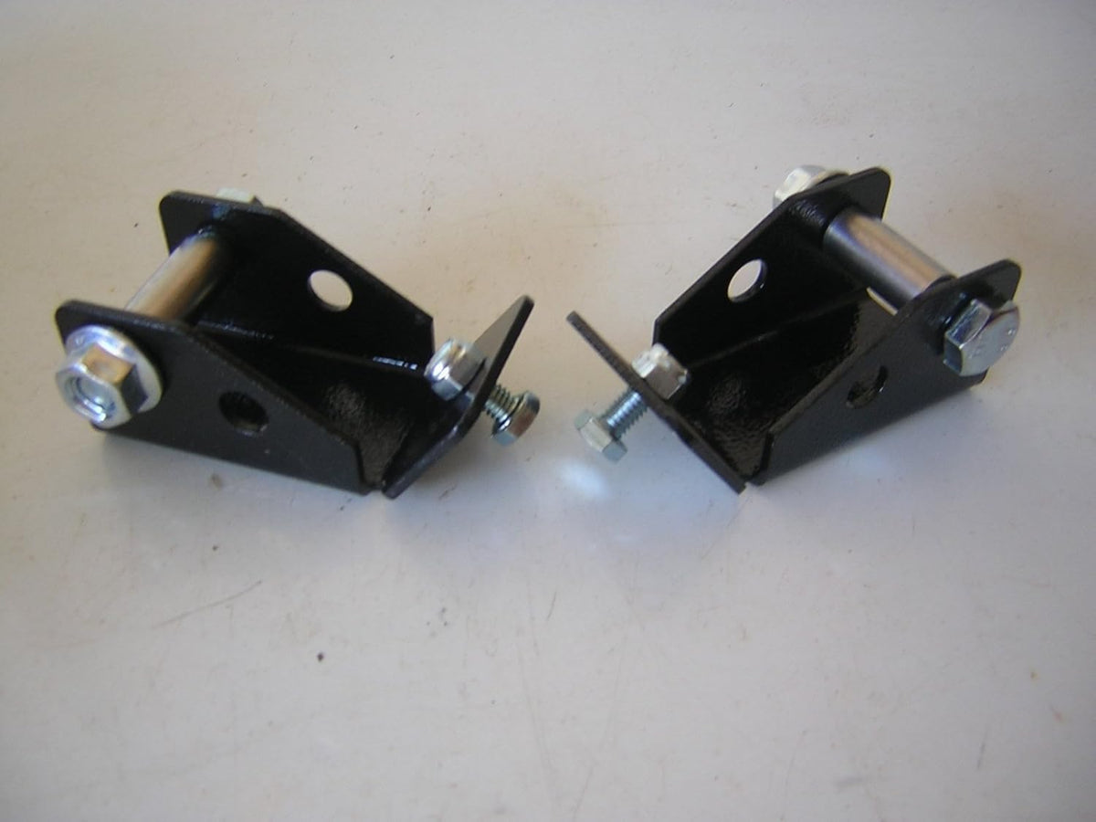 Rough Country Soportes de Reubicación de Choque Trasero para Jeep Wrangler TJ LJ 1997-2006 Negro 1185