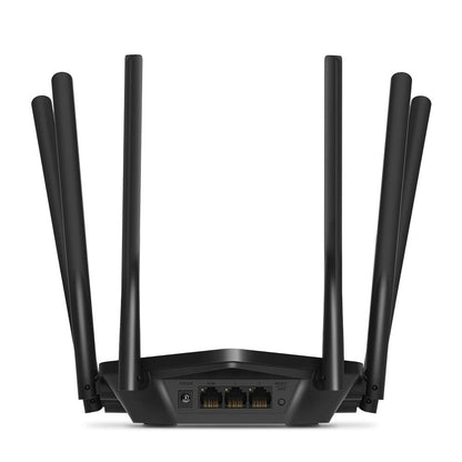 MERCUSYS MR50G Router Inalámbrico Gigabit AC1900, 600Mbps en 2.4 GHz y 1300Mbps en 5 GHz, 6 Antenas, Puertos Gigabit, MU-MIMO, Smart Connect