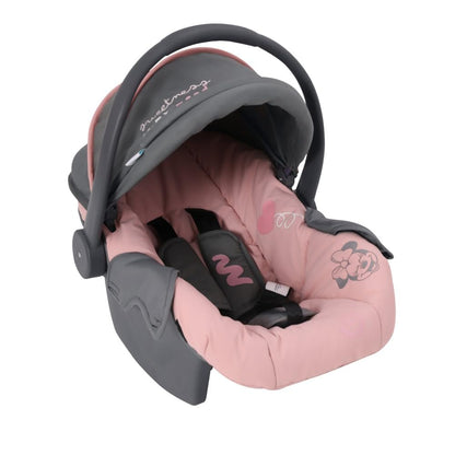 Infanti - Carriola para Bebé Disney Minnie - Travel System - Sistema de Viaje de 0 Meses a 3 Años, Hasta 15 kg - Color Rosa