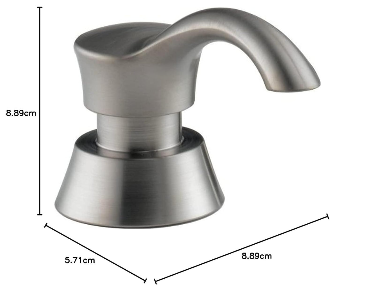 Delta Faucet RP50781SS Gala, jabón/dispensador de loción montaje, acero acabado
