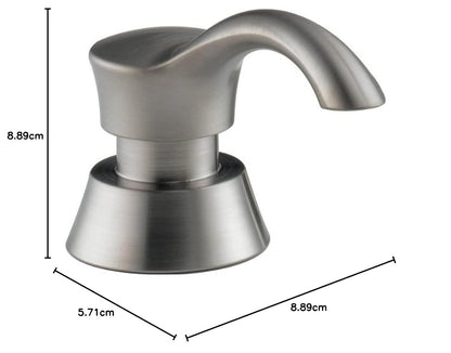 Delta Faucet RP50781SS Gala, jabón/dispensador de loción montaje, acero acabado