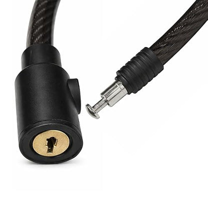 MIKEL´S C-1690 Cable Candado Flexible Llave Seguridad 90 cm