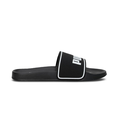 Puma, Sandalias Leadcat 2.0, Unisex, Negro y Blanco, Talla 22
