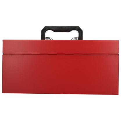 Urrea D3 Caja portaherramientas metálica color rojo 16" x 7" x 7"