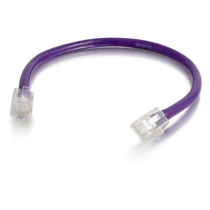 C2G Cable de Red Cat5E RJ45 sin Bota - 45.7 m - Púrpura