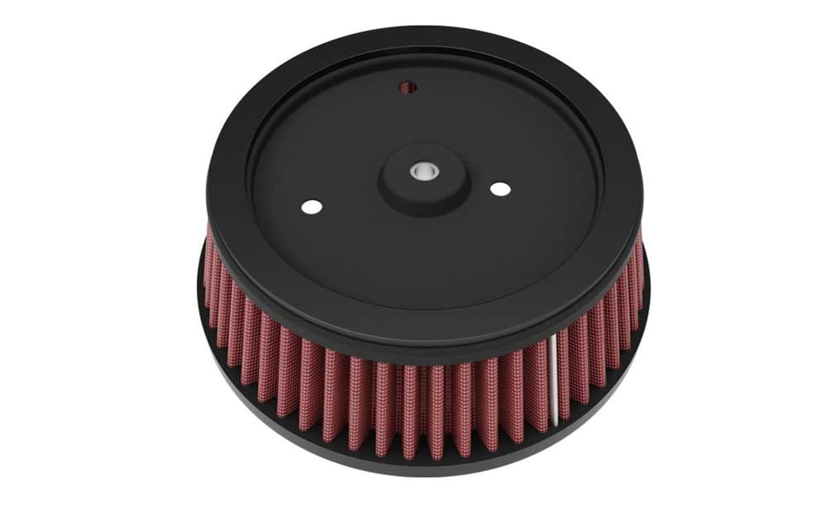 K&N HD-0800 - Filtro de Aire de Repuesto para Moto, Rojo