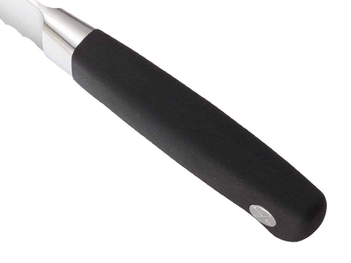 Mercer Culinary Genesis 8" Forged Bread Knife, Steel/Black