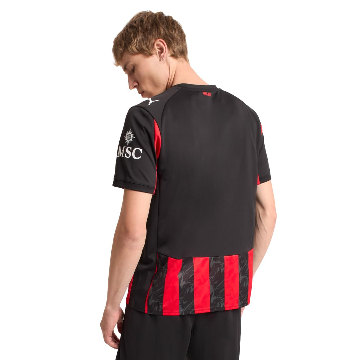 A.C. Milan Maglia Gara Home Season 2025/2026 Camiseta de Fútbol Producto Oficial Unisex Adulto
