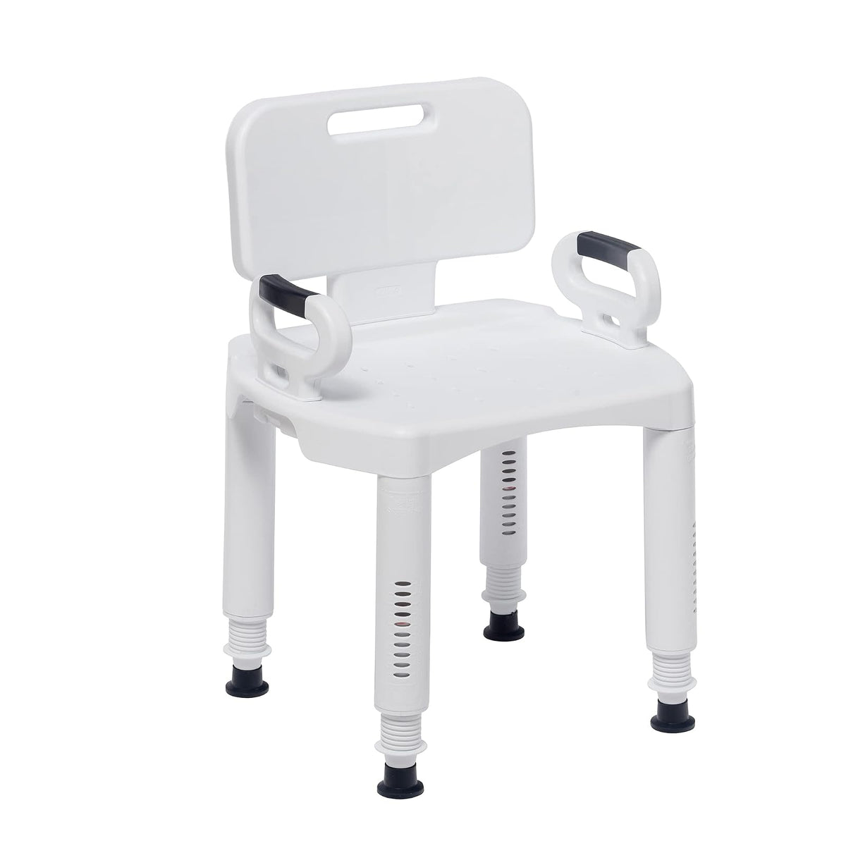 Drive Medical MX Silla Ducha De Lujo Altura Ajustable Drive, color, 1 count, pack of/paquete de