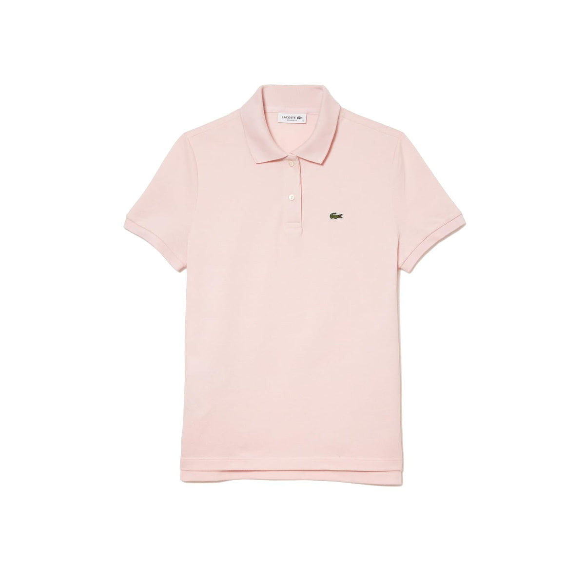 Lacoste Polo Petit Piqué Corte Regular Mujer - 38 - Rosado