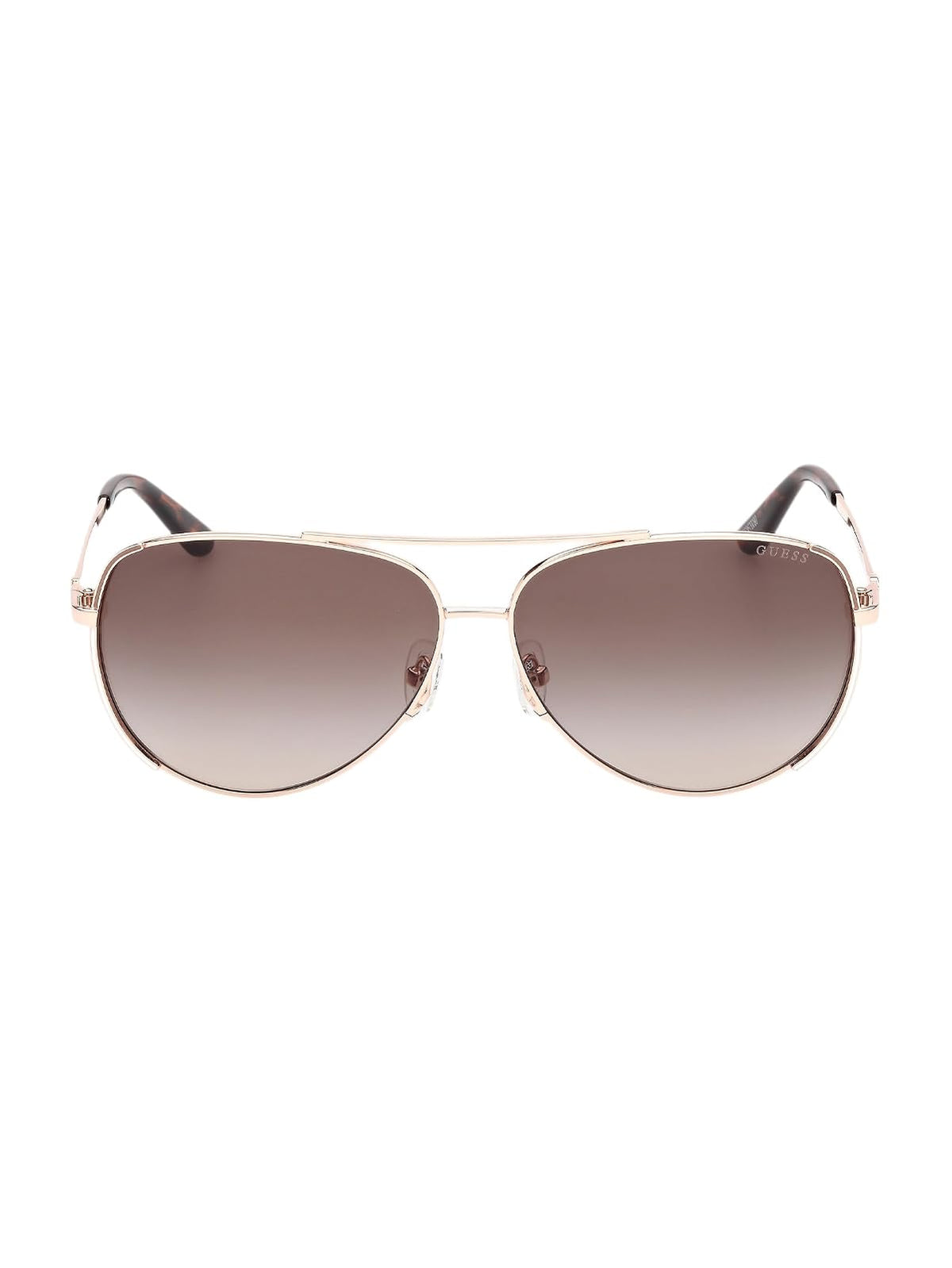 Guess Lentes de Sol GU00193 para Mujer, Armazón Metálico y Micas Humo Degradado con Protección UV Nivel 3