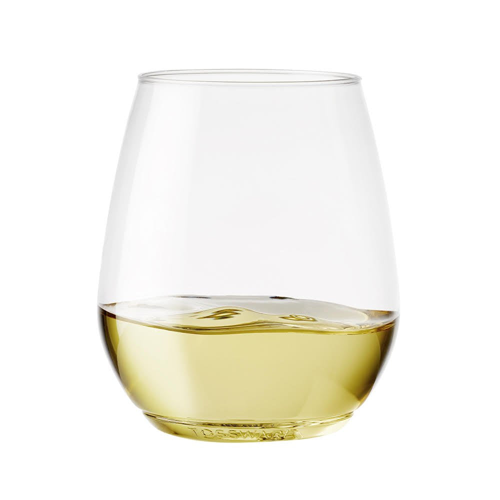 tossware Tumbler - Vasos 18 oz, Transparente, Paquete de 12