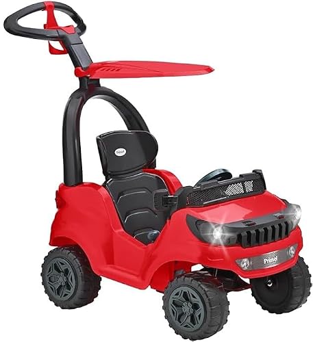 PRINSEL, Push Car Adventure MAX Boy, Color Rojo, Edad Recomendada 1 A 5 AÑOS