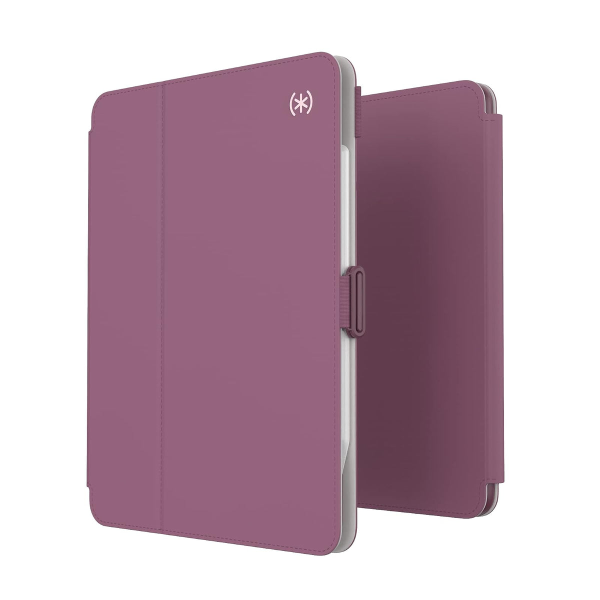 Speck - Funda para iPad Pro de 4ª generación de 11 Pulgadas, protección contra caídas y cámaras, Soporte Delgado de múltiples rangos, Soporte para lápices de Apple, fontanera/Manzana