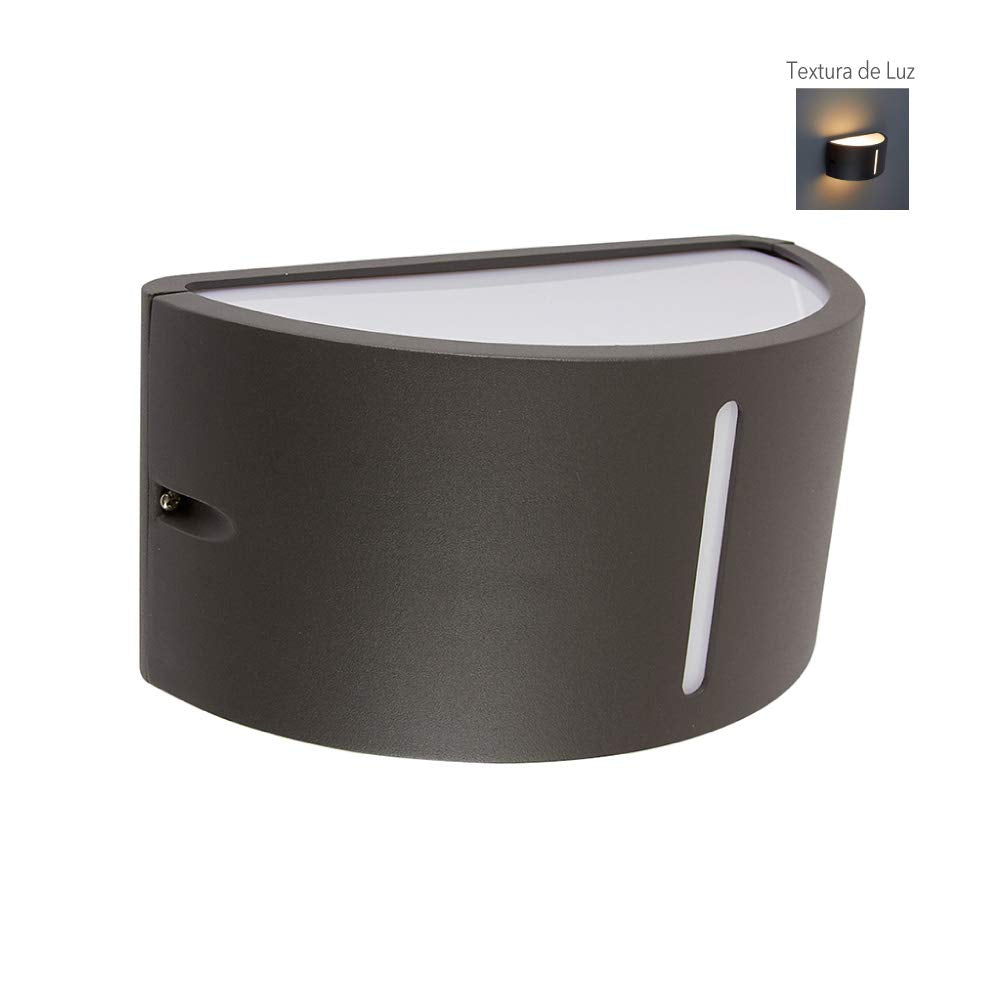Tecnolite Lámpara de Exterior, color Antracita H-1151/AN