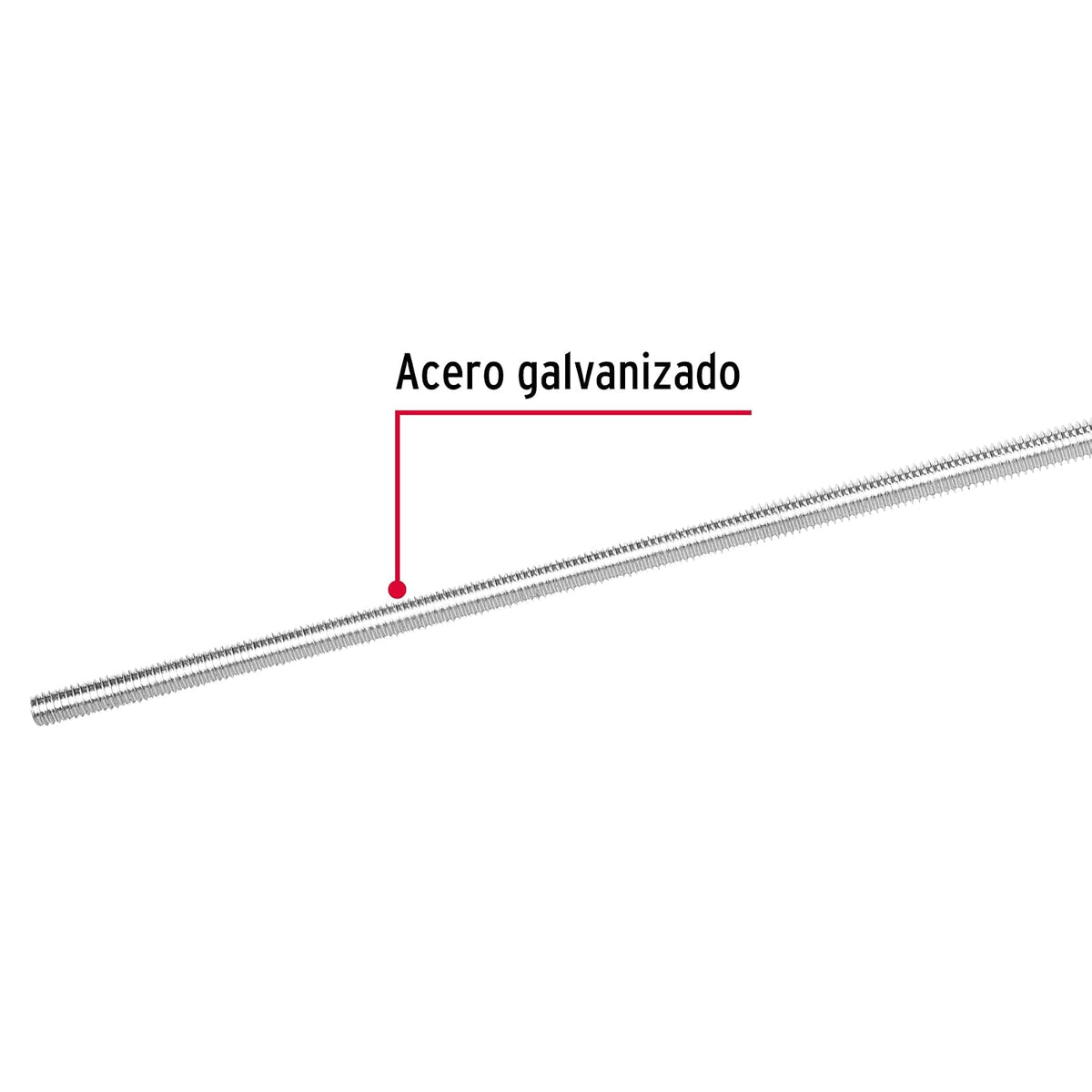 Fiero VARO-5/16, Varilla roscada 1 x 5/16" Cuerda standard