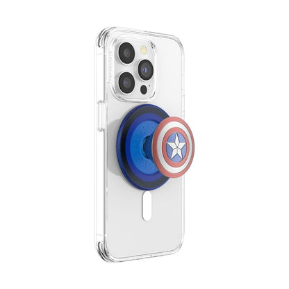 PopSockets Empuñadura para Teléfono con Soporte MagSafe - MagSafe - Captain America