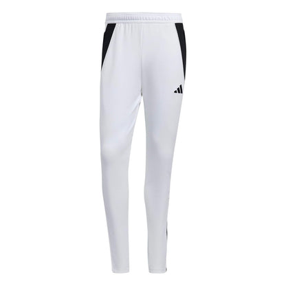adidas Tiro24 Pantalón de Entrenamiento Mujer - Blanco - Negro - XL