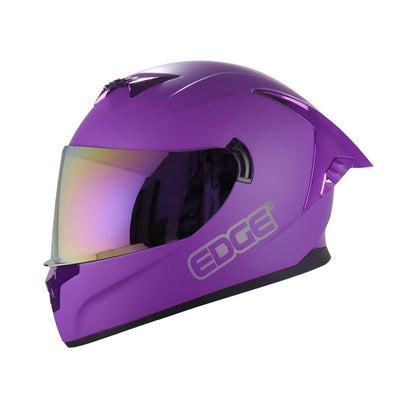 Casco Edge Integral Dot Racer Morado Mate M