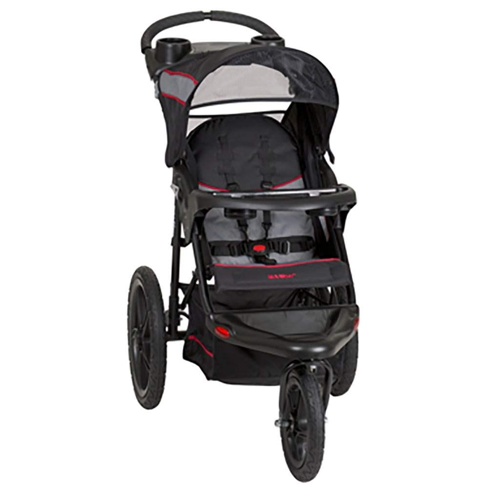 Baby Trend Range Carriola Jogger para Todo Terreno con Rueda Frontal Giratoria con Seguro, Toldo Ajustable, Asiento Reclinable Acolchado, Millennium